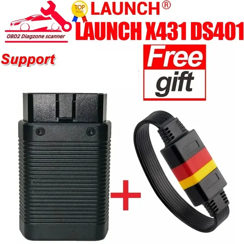 

Launch X431 DS401 Bluetooth Adapter OBD2 Scanner PK THINKDIAG GOLO DBSCAR X431 DBScar5 Connector Auto Car Diagnostic