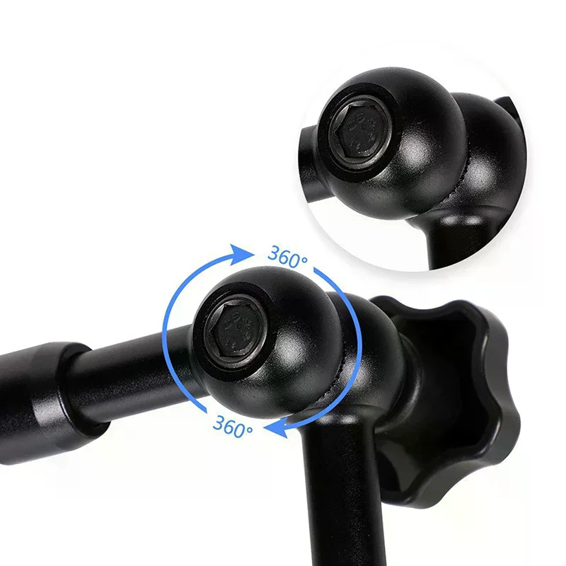 11 Inch Adjustable Friction Articulating Magic Arm + Clamp For Camera LCD Monitor LED Flash Light Studio Camera Accessories