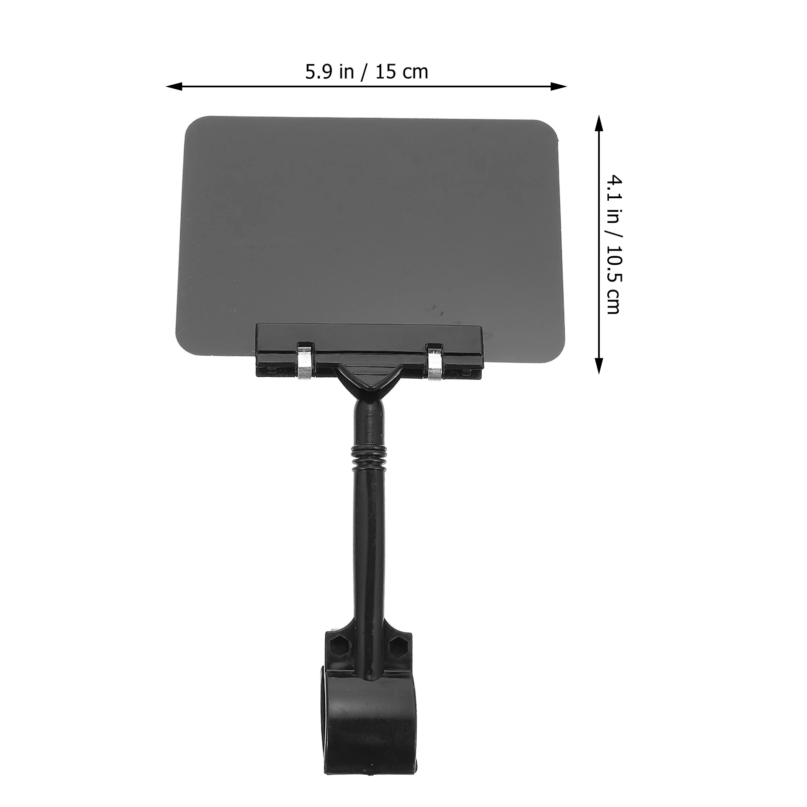 6pcs Erasable Price Boards Supermarket Rewritable Tags Accessories For Retail Stores Display Stands Reusable Message Boards