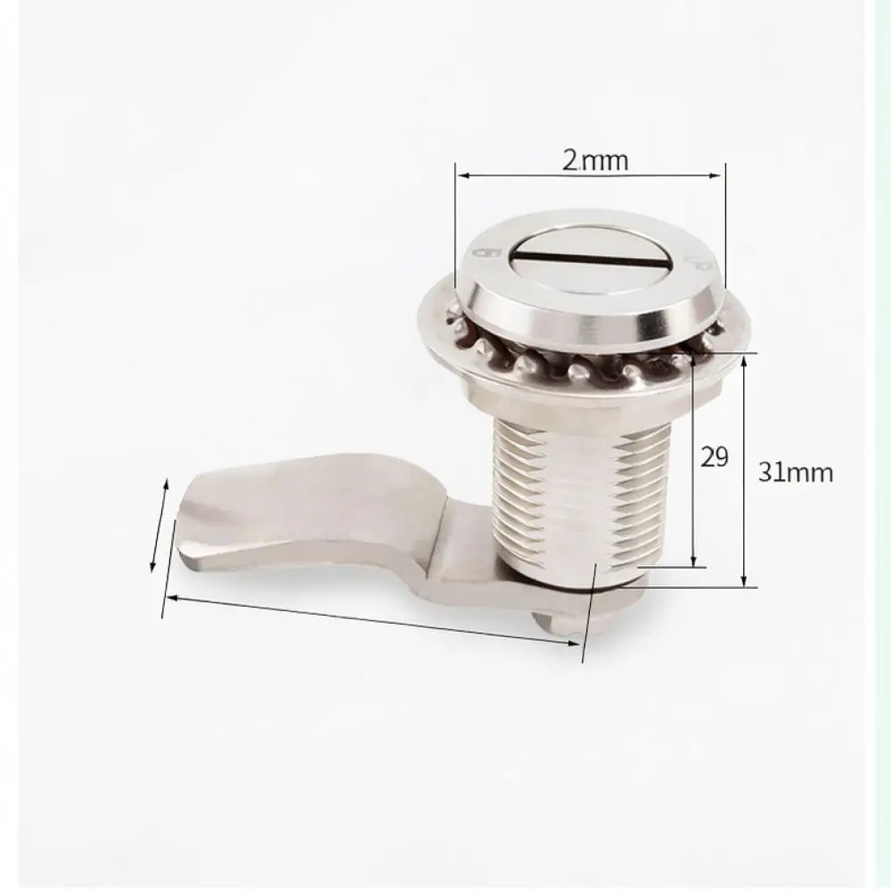 Stainless Steel MS816 Cabinet Lock Industrial Latch For Metal Filing Cabinet Power Distribution Panel Electrical Box