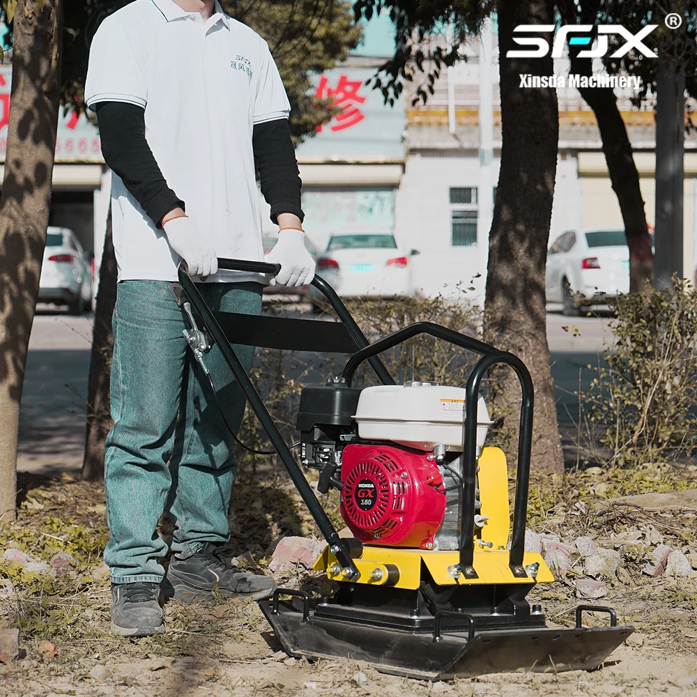 100KG Heavy Duty Vibrating Earth Plate Compactor Soil Compaction Machine 2
