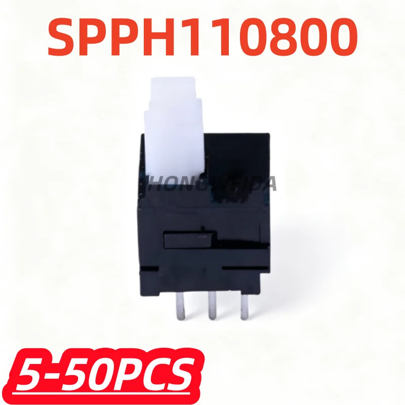 5-50Pcs/Lot 100% New SPPH110800 Sharp TV Switch 6-pin Eccentric Self-locking LCD 10*10*17 original