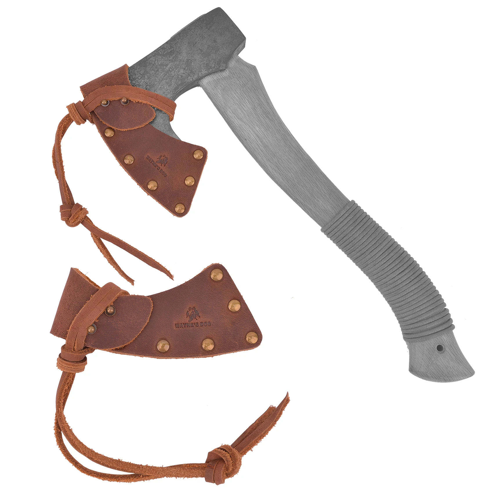 Camping Axe Sheath Blade Covers Holsters Crazy Horse Cowhide Leather Hatchet Head Protectors