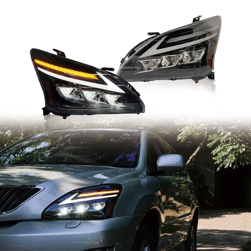 

TOYO LED Head Lights for RX350 2003-2009 RX330 400h RX Car Front Lamps Assembly Start UP Animation DRL