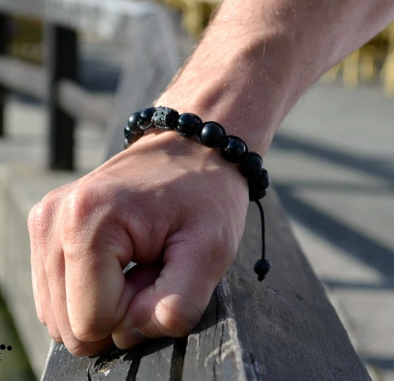 pulsera-de-surf-para-hombre-con-cuentas-cuadradas-tejidas-y-acabado-mate