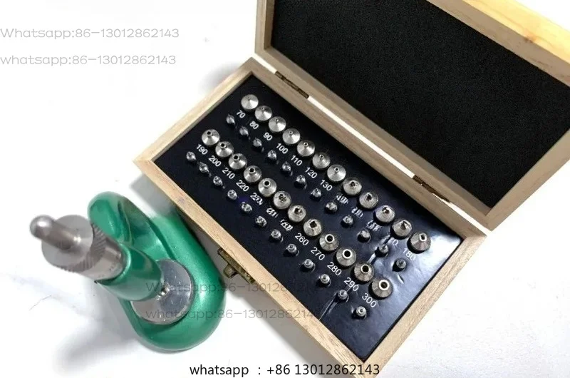 MSA 13.100 (Bergeon 5372) Watchmaker'S Jewelling With Micrometric Screw 4Mm&4Mm Watch Repair Tool Kit