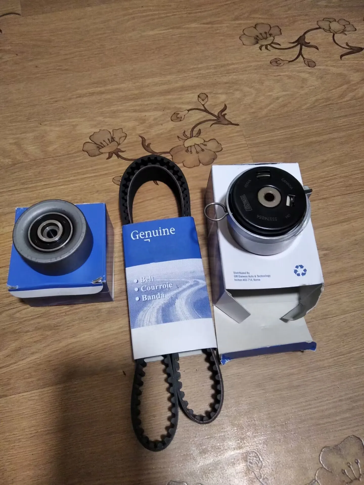 

3pcs/Set Original Timing Belt Tensioner Kit for Chevrolet- AVEO CRUZE ORLANDO OPEL ASTRA ZAFIRA OEM 24422964 55574864 24436052