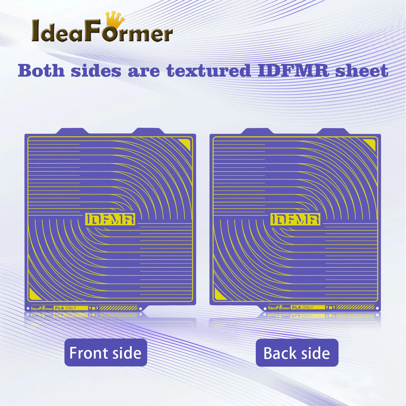 

A1 Mini Plate For Bambulab Build Plate IDFMR PLA Cool Plate Super Adhesion 184x184mm High Temp Resistance For Bambu lab A1 Mini