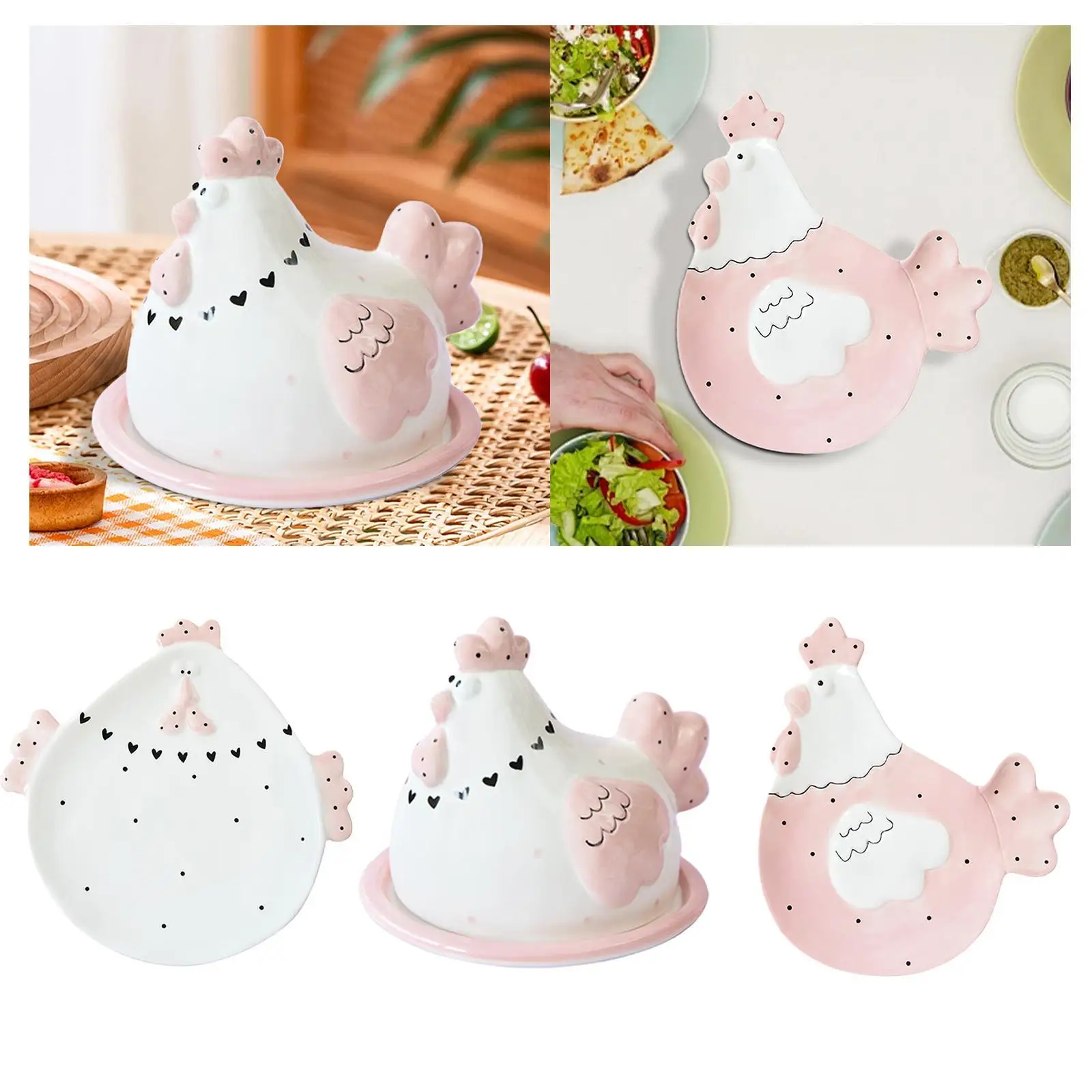 Easter Tableware Embossed Creative Party Supplies Present Dinnerware for Dining Room Any Special Occasion Party Festive Wedding