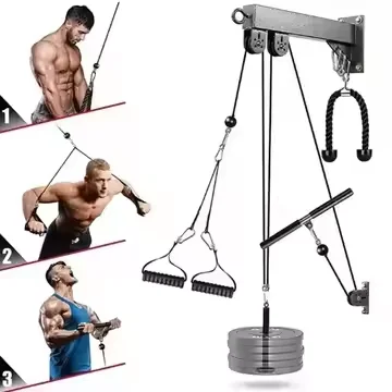 

Commercial Gym Fitness Equipment High Pull-down bar Strength Training Fitness Accessories Gym Cable Handle