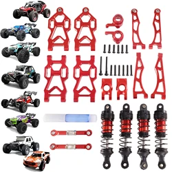 Piezas de aleación de aluminio para SCY 16201,16101,02,03,04,06 Pro, SG116 Pro, SG116 MAX, Q130, etc., juego de suspensión metálica mejorada para coches RC