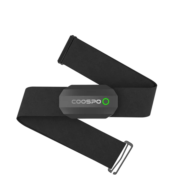 COOSPO H808S Pulsometr z czujnikiem tętna HRM Monitor ANT+ Bluetooth z IP67 dla Peloton Zwift DDP Yoga Wahoo Polar Beat