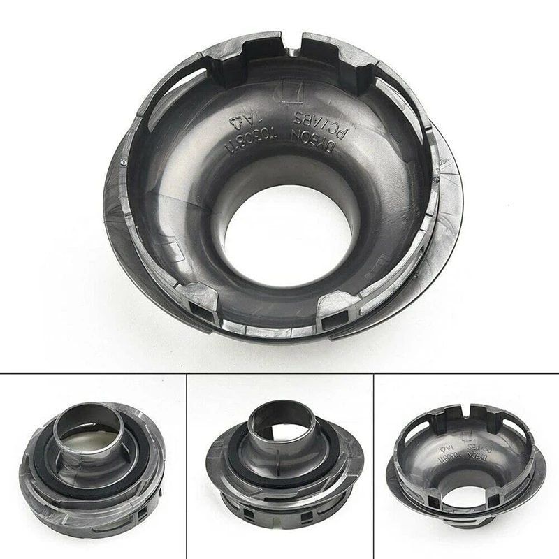 Conector de cubierta trasera de Motor duradero, piezas de repuesto para aspiradora Dyson V7 V8, 2 uds.