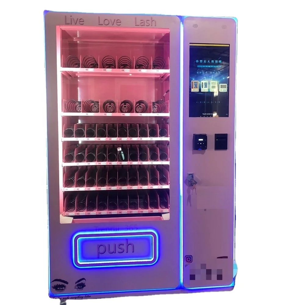 Vending machine Self Service  Cosmetics Eyelash Glue Home Business Mini Hair Vending Machine Google Pay Vending Machines