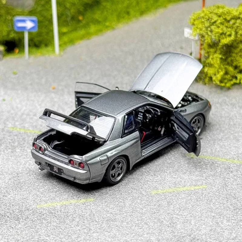FH 1/64 Nissan GT-R R32 S-Tune Veicolo a motore giocattolo in lega pressofuso in metallo modello regali