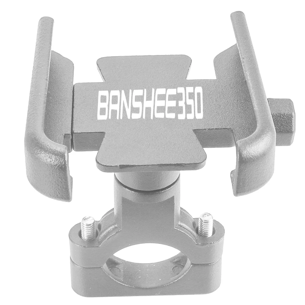  For YAMAHA Banshee 350 2002-2025 350  Banshee 2024 Motorcycle CNC Mobile Phone GPS Navigation Handlebar Bracket Support Mount