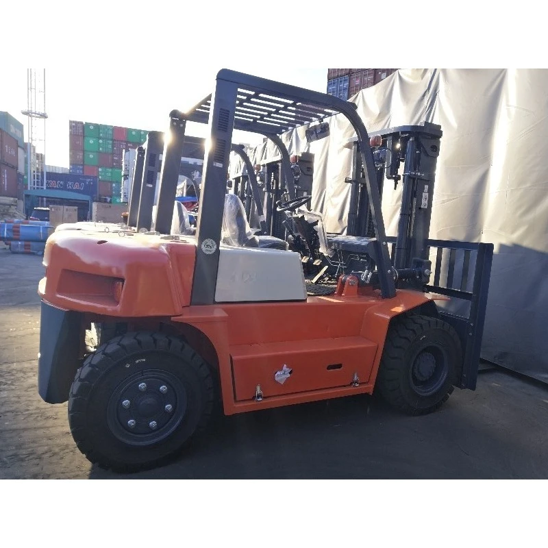 5 Ton HELI Forklift CPCD50 with Tipping Fork Bucket Forklift Truck
