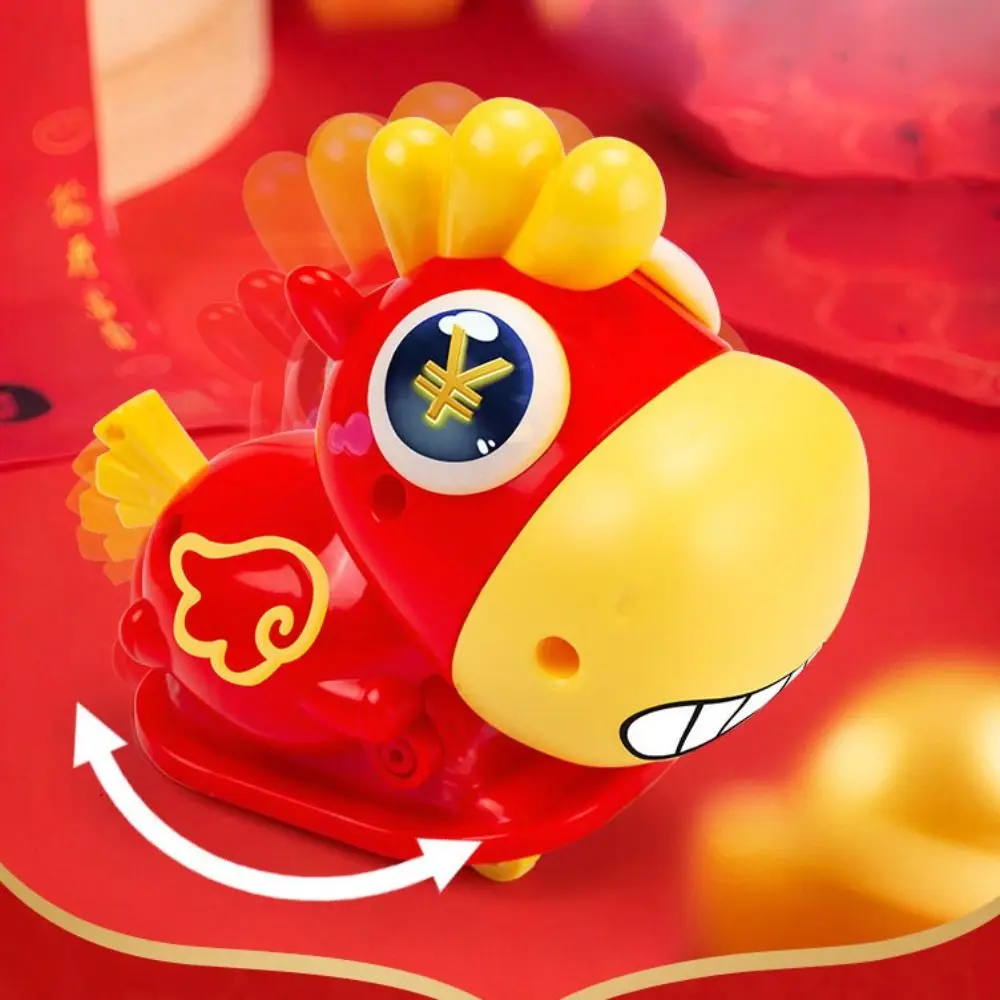 Climbing Animals Horse Clockwork To Interactive Cartoon Animals Horse Wind-up Toy Movable Funny Horse Clockwork Model