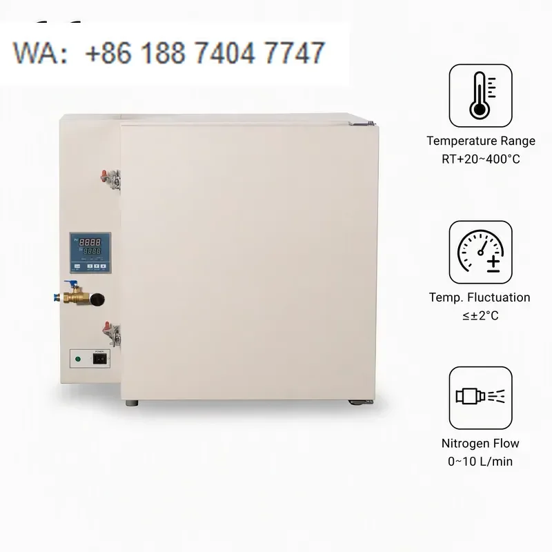 Nitrogen Filled High Temperature Lab Drying Oven Inert Gas Purged Oxygen-free Hot Air Circulation Curing Oven for Dinggu