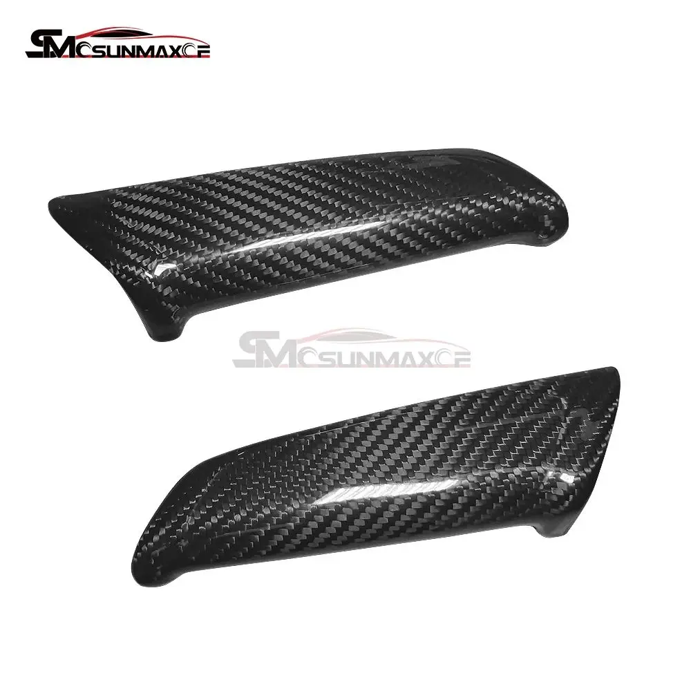 

For 2019-2024 Porsche 911 992 Turbo Targa Carrera Real Carbon Fiber Car Interior Door Handel Armrest Panel Cover Trim