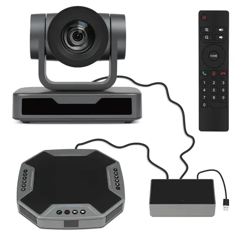 FoMaKo FMK210 줌용 오디오 및 화상 회의 Skype YouTube 10X 광학 줌 USB 화상 회의 시스템 PTZ