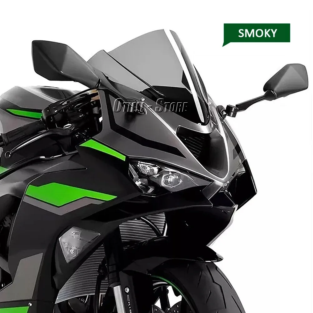 Windscreen Windshield For Kawasaki NINJA ZX6R ZX-6R ZX 6R Ninja 2026 2025 Motorcycle Wind Deflector Double Bubble Wind Screen