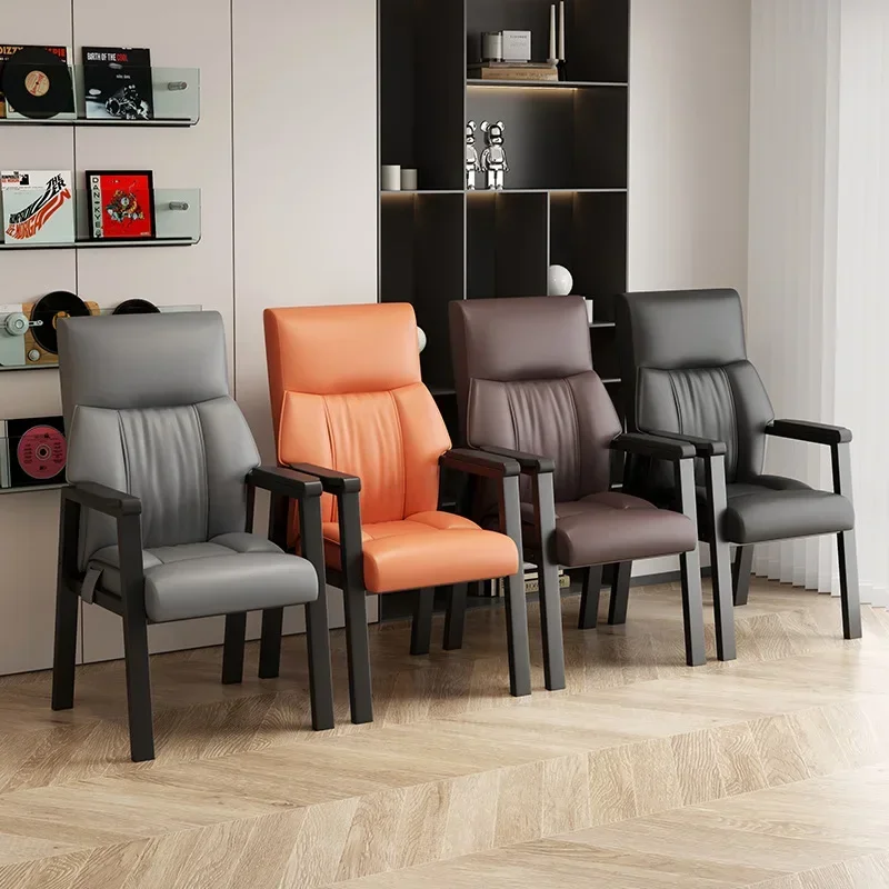 Office Chair Comfortable Boss Chair Home Computer Chair Study Sofa Chair Meeting Chair Chess And Card Room Mahjong Chair