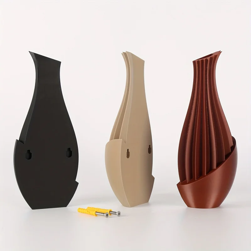 قطعة واحدة من مزهرية بوهو ستايل مع تصميم مخطط - مثالية للزهور المجففة والترتيبات الطازجة #2