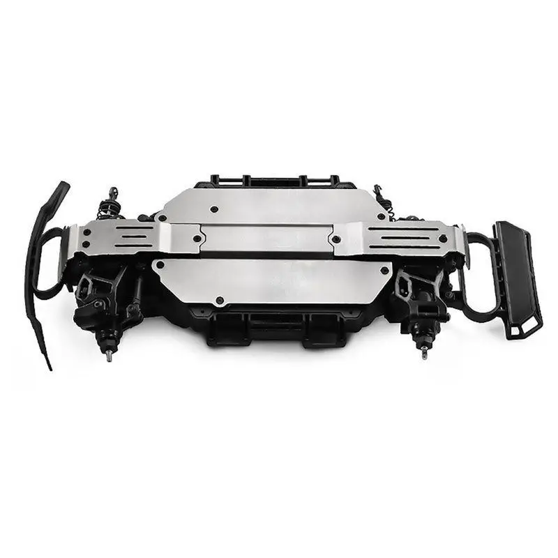 BEDW-Chassis Guard Plate Set RC Car Accessories For TRAXXAS Mini Slash 4X4 Upgrade Kit