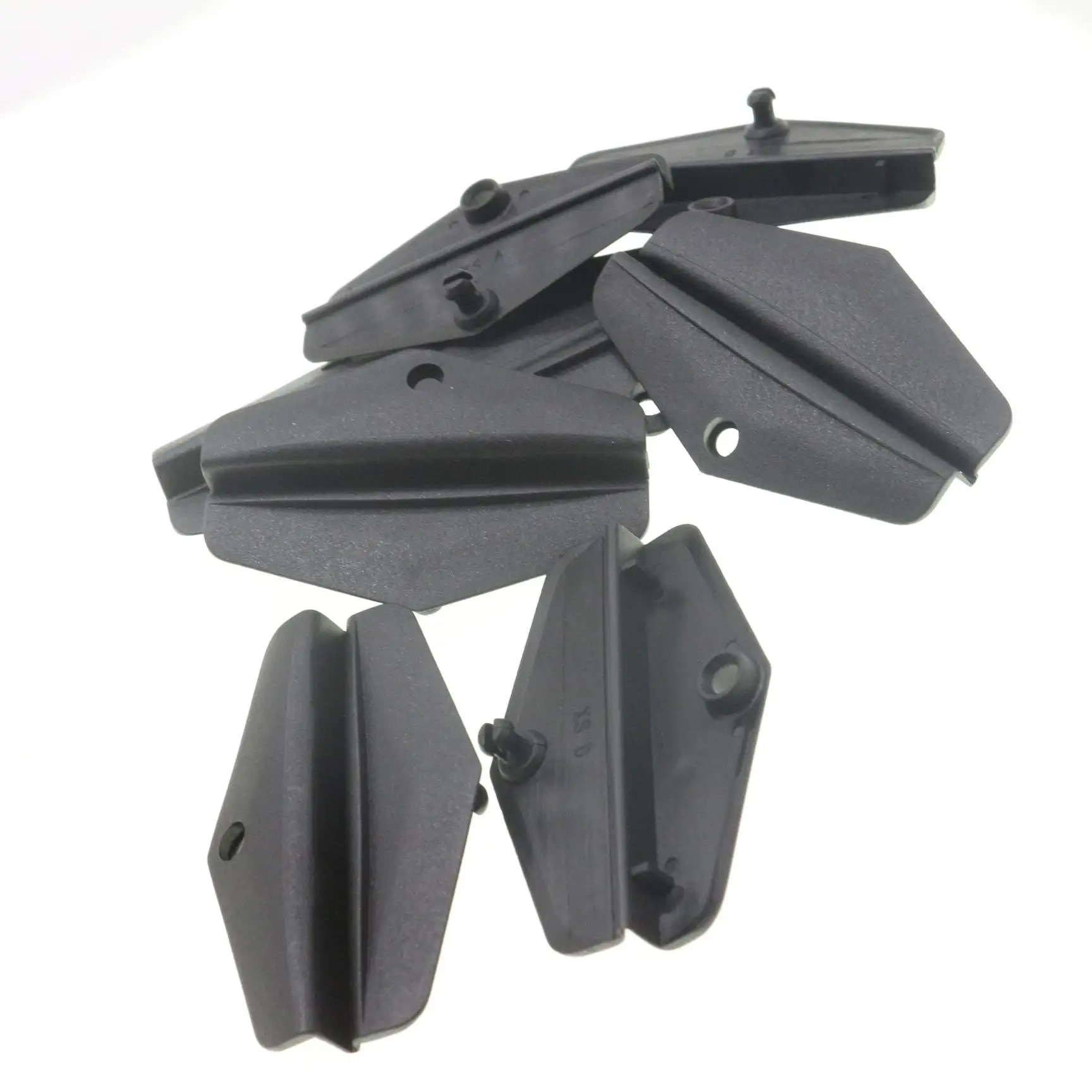 

10 Pieces Front Side Window Guide Clips Retainer For Buick LeSabre Cadillac Fleetwood Pontiac Safari 20160591 Black Fastener