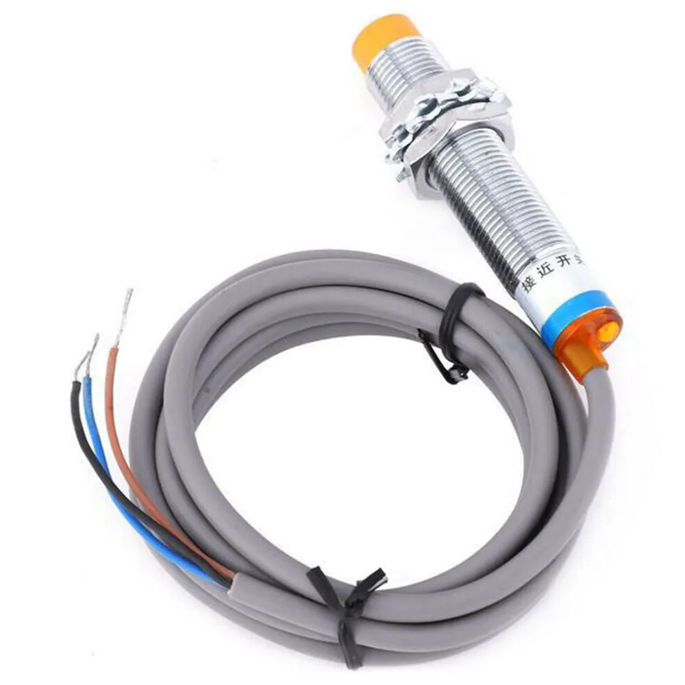 5Pcs LJ12A3-4-Z/AX Inductive For Proximity Sensor Switch NPN DC6V-36V 4mm Detection Distance For Industrial Automation Control