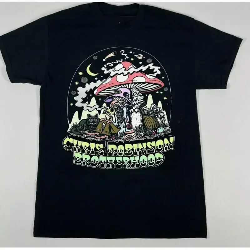 Rare Chris Robinson Brotherhood For Fan Black S 2345Xl T Shirt