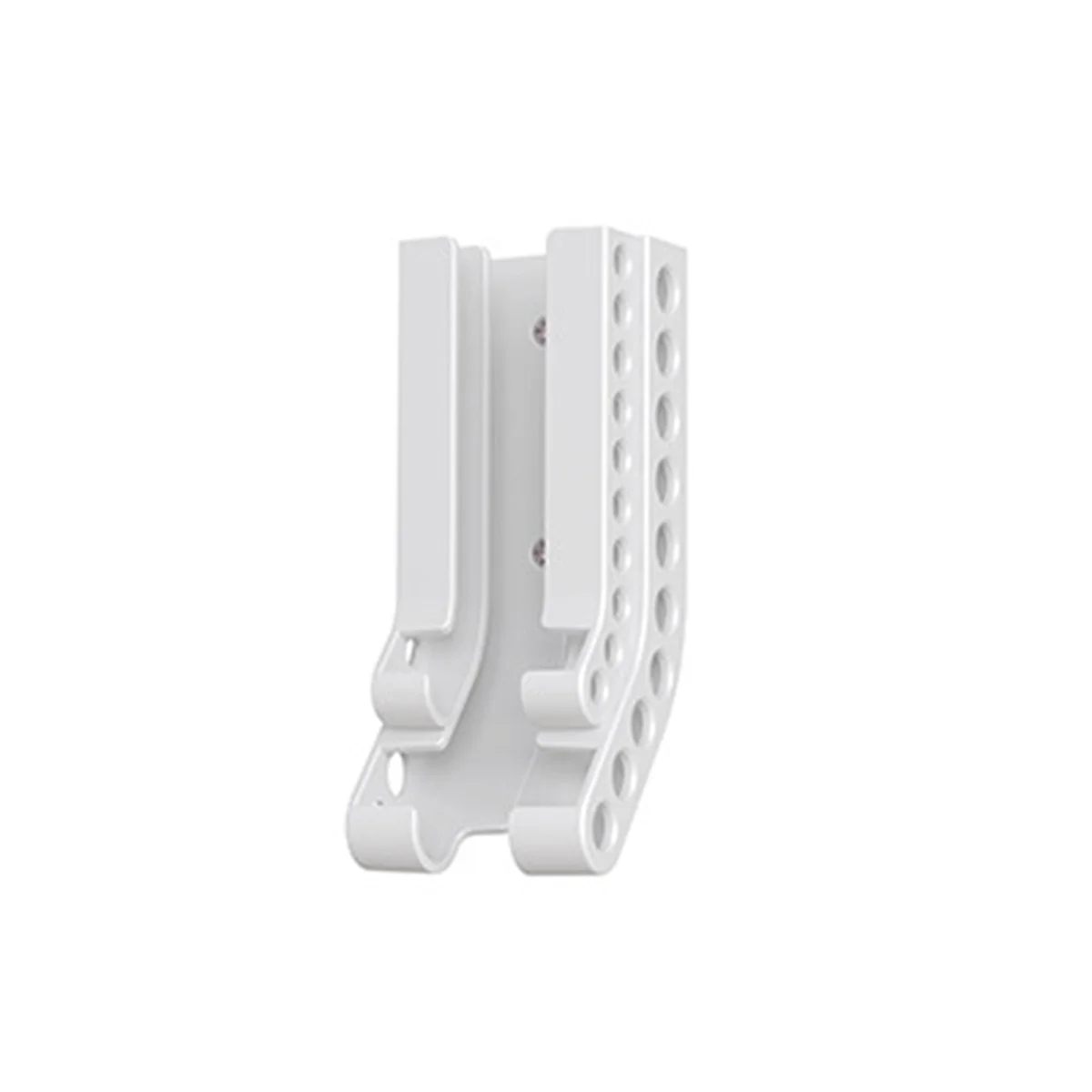 AA/AAA Battery Storage Bracket Combination Battery Storage Box Battery Wall Storage Bracket White