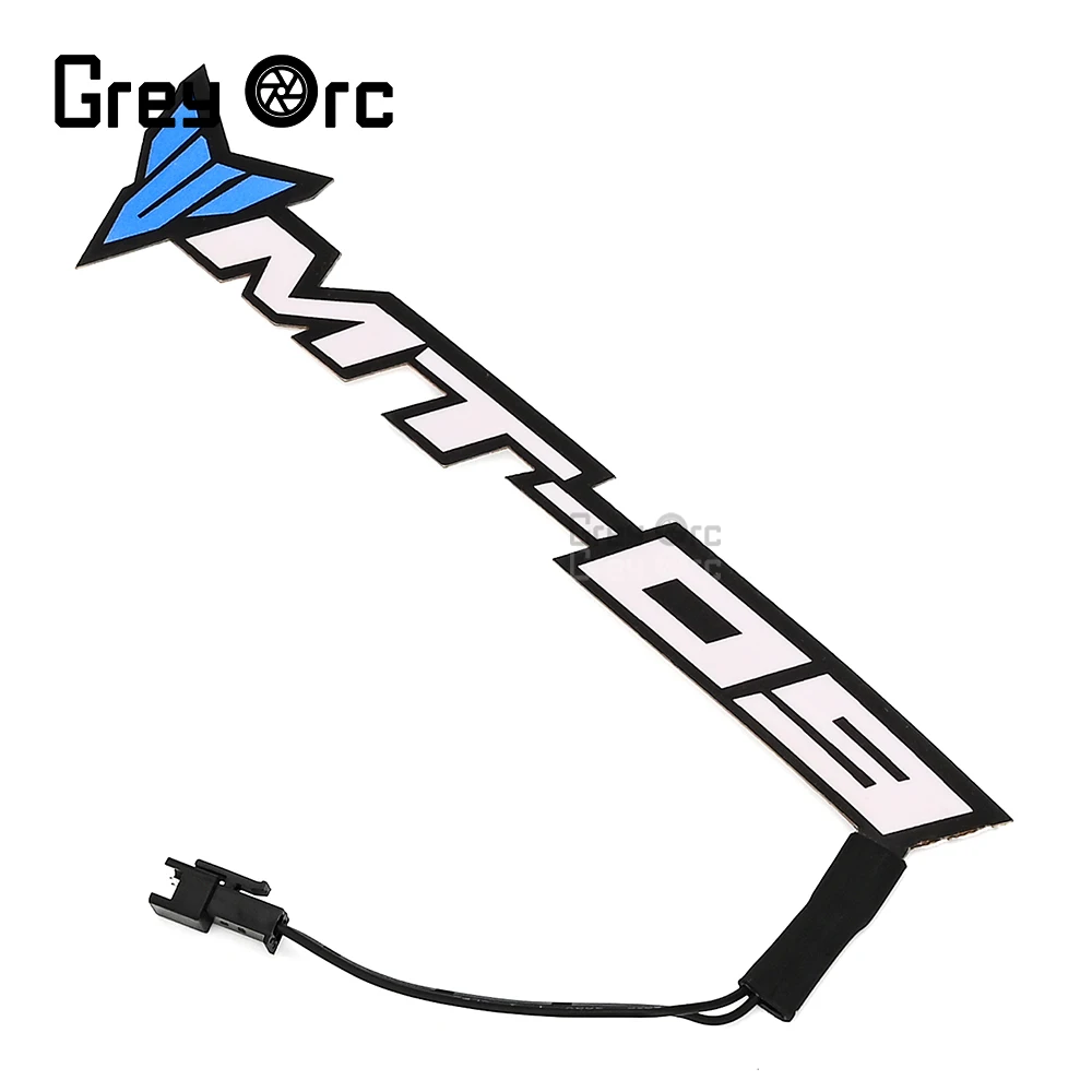 LED ليلة ركوب الضوء البارد لياماها MT-09 MT09 MT 09 MT9 إشارة طقم عصري وامض شريط مضيئة ملصق #4