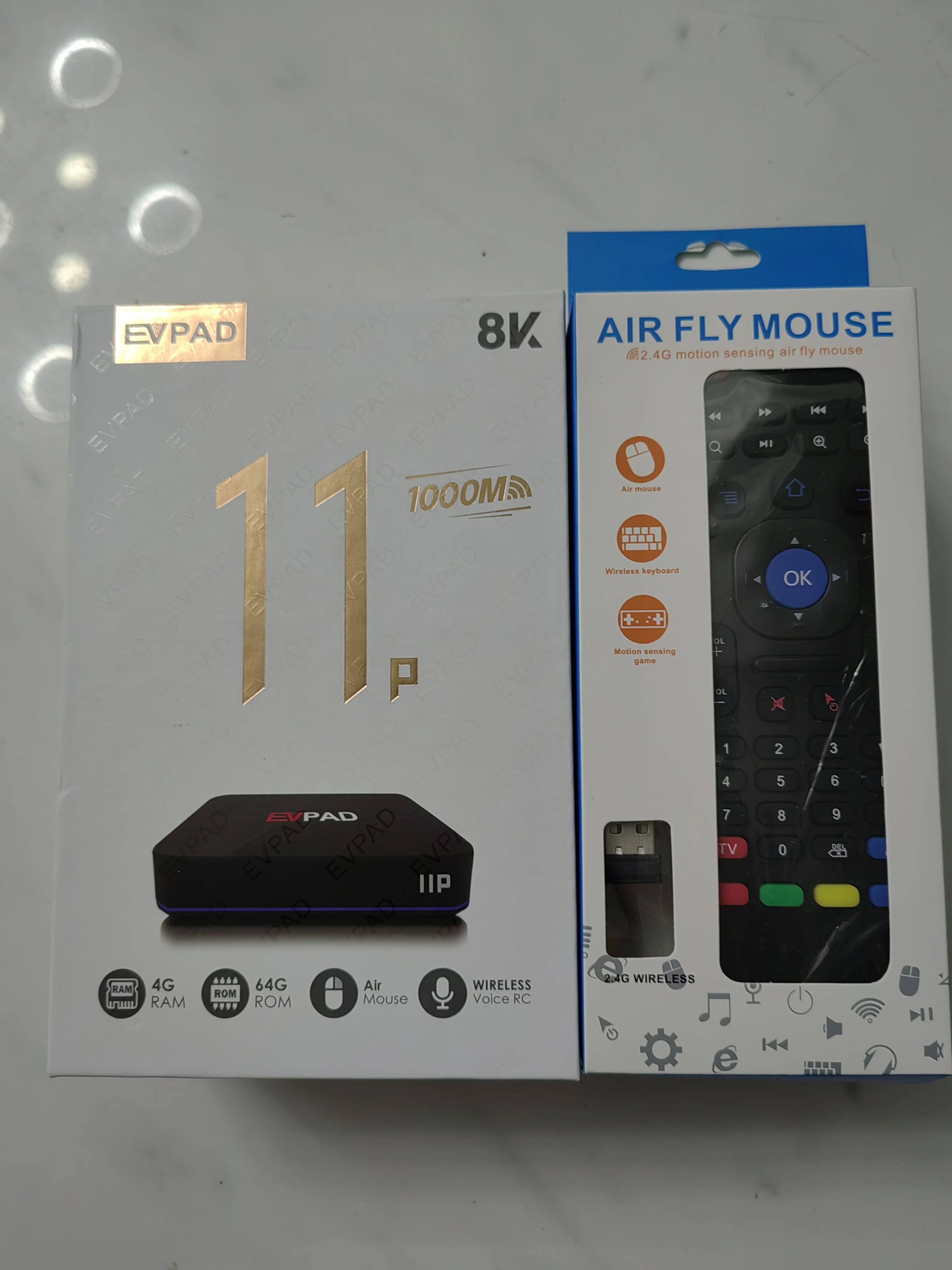 [Genuine]Evpad 11P 2025 Japan tv box wifi6 update from EVPAD 10P hot in USA UK Korea Singapore Canada pk ubox 11 svicloud 9p 10p