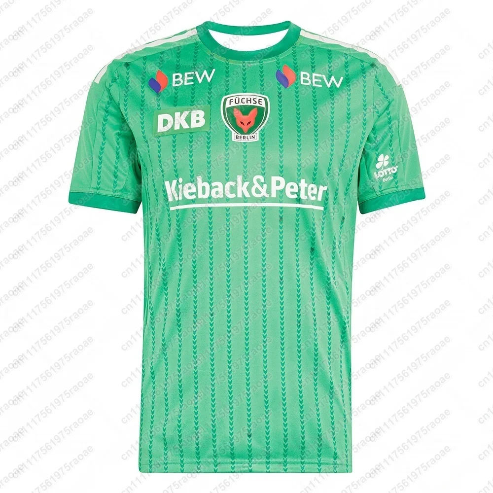 2026-27 Neues FÜCHSE Berlin Handball Heimtrikot Trikot Sportbekleidung Atmungsaktiv Schnelltrocknend Bequem Stilvoll Locker Sitzendes Trainings-T-Shirt – Detail 6