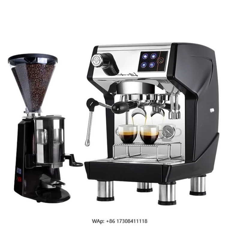 

Профессиональная кофемашина для эспрессо из нержавеющей стали, одногруппная, 15 бар, полуавтоматическая, с насосом E61, электрическая, коммерческая