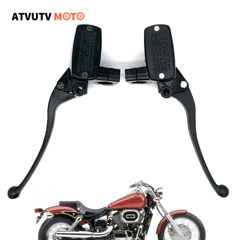 

Мотоциклетные левые и правые рычаги для резервуара Honda Magna VT250 Shadow VT750 1100 VTX1300 Shadow, 25 мм