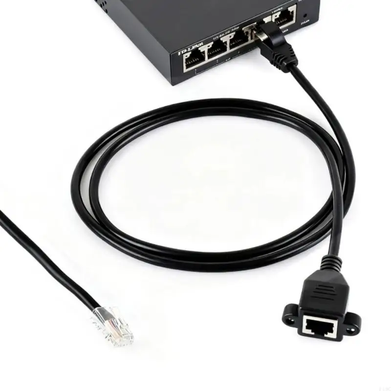 

1M CAT5e Ethernet Patches Cable Fast speed Internet Cord for Office Home Use F19C