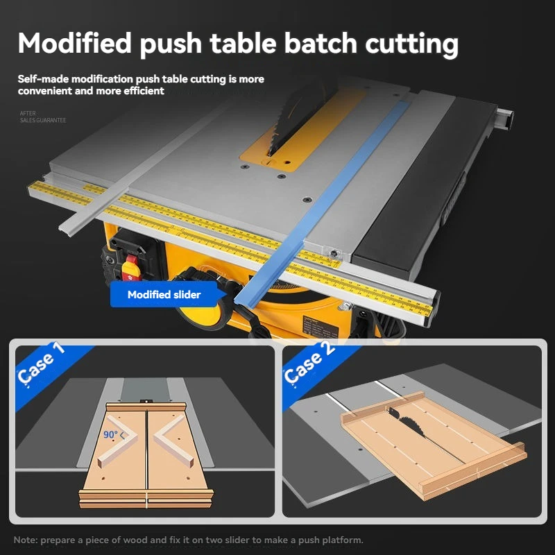 8 Inch Portable Table Saw M1H-ZP3-210 1500W 4500r for Woodworking DIY Projects