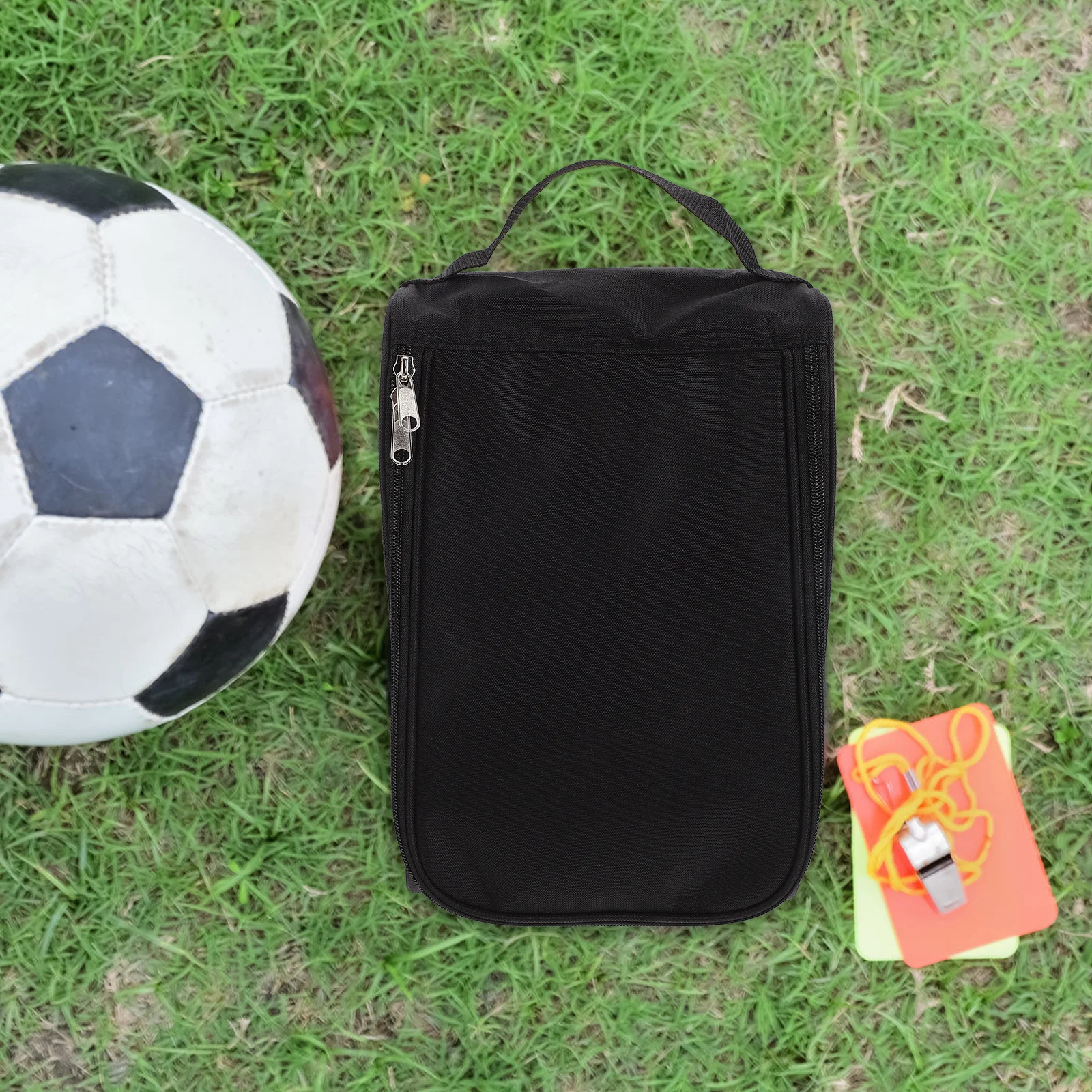 حقيبة أحذية الجولف بسحاب محمولة قابلة للتنفس، منظم أحذية رياضي مريح وقابل لإعادة الاستخدام للرجال والرياضات الخارجية #6