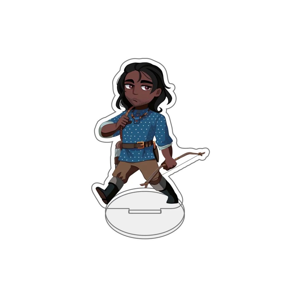 Game RDR2 Arthur Sadie John Dutch Charles Standee & Keyring Red Dead Redemption 2 Acrylic Stand Western Cowboy Fans Gift Cosplay