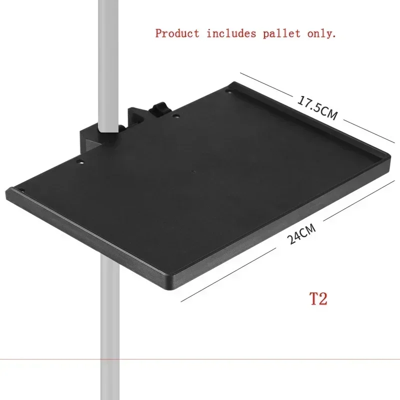 Bandeja De Cartão De Som De Plástico Universal, Suporte De Microfone Ajustável, Suporte De Tripé Ao Vivo, Acessórios De Suporte Do Microfone, Alta Qualidade