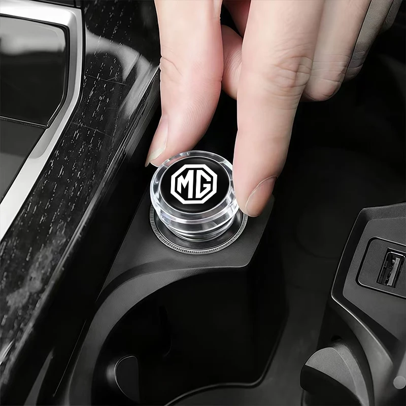 Car Cigarette Lighter Cover Car Accessories For MG EV ZS MG5 MG3 MG4 MG7 MG6 HS Cyberster Hector Gloster ZX GS ES5 ZST EZS EHS