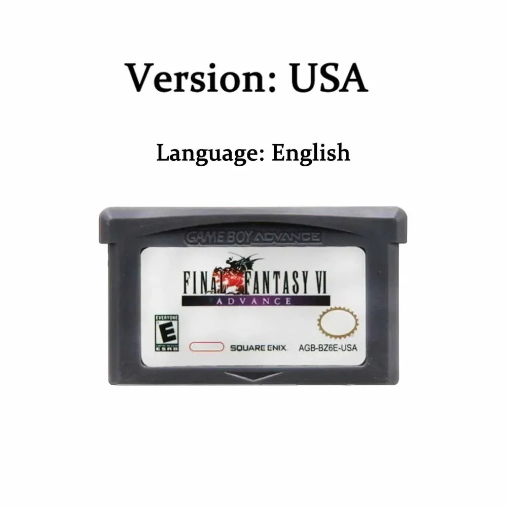 Hot GBA Game Final Fantasy Series Dawn of Souls/Tactics Advance Advance Dawn of Souls VI Advance Tactics Advance for GBA NDS