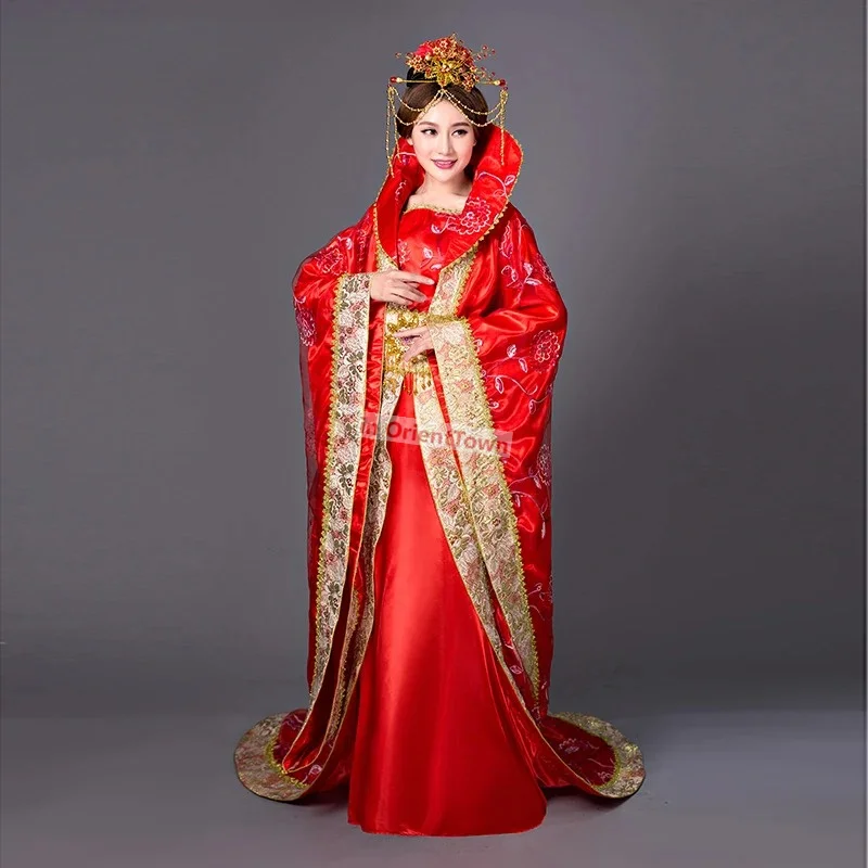 Ancient China Tang Song costume imperial concubine Queen Classical Dance dress Princess stage performance photo studio Outfit