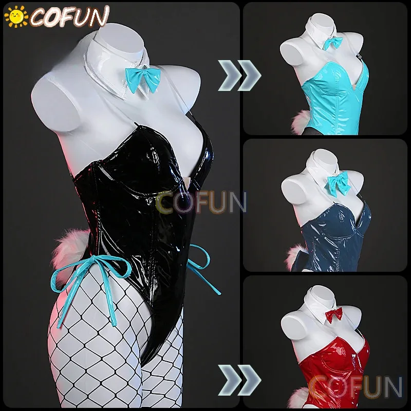 az15COFUN Game Blue Archive ASUMA TOKI/ICHINOSE ASUNA/KAKUDATE KARIN/MIKAMO NERU/MUROKASA AKANE Bunny Girl Cosplay Costume Women