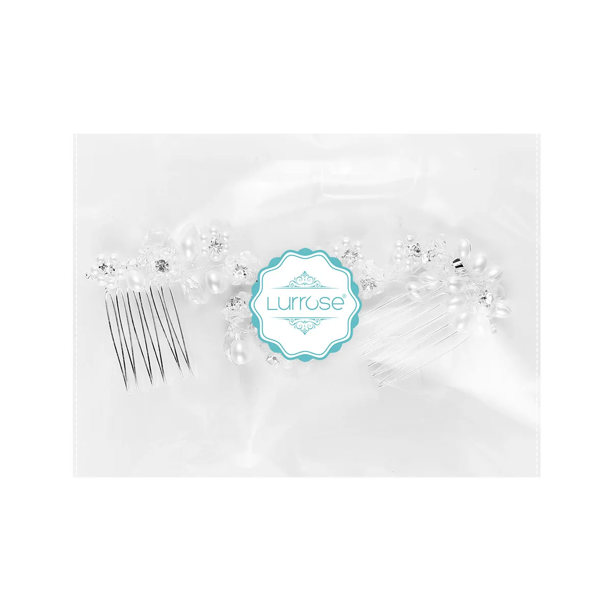 

Двойной свадебный гребень с жемчугом и кристаллами, украшение для волос, элегантные заколки для вечеринок, выпускных и танцев, особый аксессуар