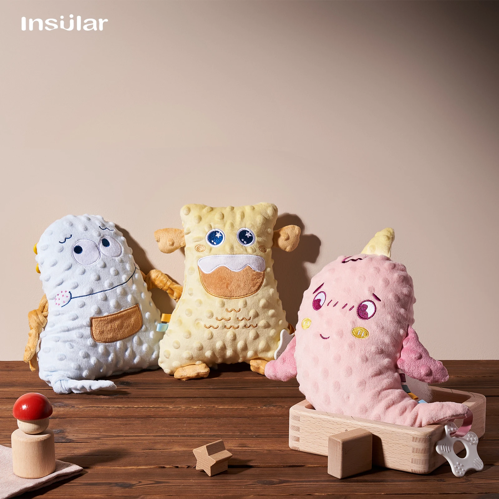 Bebê consolador cobertor macio de pelúcia recém-nascido dormir bonecas crianças brinquedo sono chupeta apaziguar toalha babadores animais de pelúcia toalha boneca