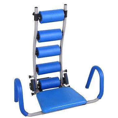 Exercise Machine For Six-Pack Strengthening And Total Abs Workout Rocket Abs Trainer With Twisters